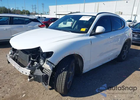 2019 Alfa Romeo Stelvio Sport Rwd from USA, damaged, VIN ZASPAJAN3K7C40219